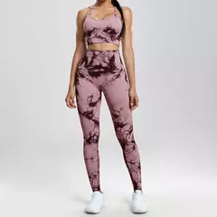 Conjunto sem Costura Tie Dye [ 03 Peças ] CHRLEISURE na internet