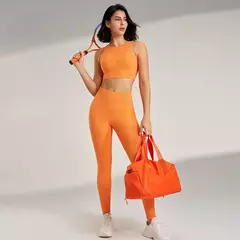 Conjunto Fitness Feminino: Cintura Alta e Duas Peças