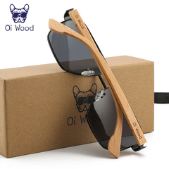 Óculos Quadrado de Sol Feminino da Oi Wood - comprar online