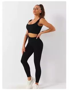 Conjunto Fitness: Legging e Top