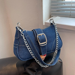 Bolsa de Ombro de Jeans - comprar online