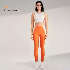 Conjunto Fitness NQAY: Camiseta e Calça Levanta Quadril