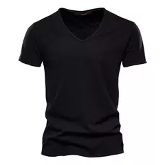 Camiseta Slim Fit Decote V