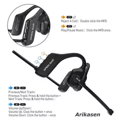 Ear Headsets com Cancelamento de Ruído [ Arikasen ] - LOJA RR MODAS