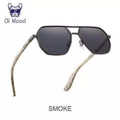 Óculos de Sol Fashion Polarizado da Oi Wood - comprar online