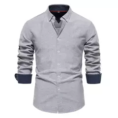 Camisa Oxford Masculina - LOJA RR MODAS