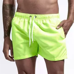 Calção de Banho Masculino com Forro de Malha - online store