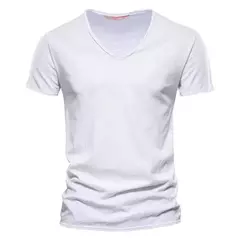 Camiseta Slim Fit Decote V - buy online