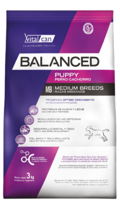 Vitalcan Balanced Puppy Medium 20 kg