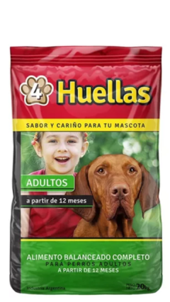 4 Huellas Adultos 20 Kg