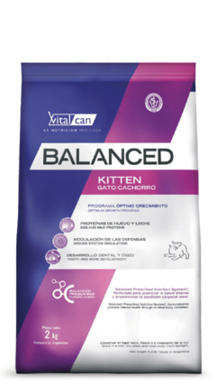 Vitalcan Balanced Cat Kitten 7,5 Kg