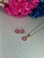 Conjunto Circular Rosa