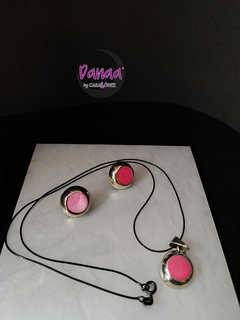 Set Emma. Plata pavonada estilo "cola de rata" - Danaa | Joyería Fina 