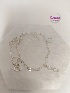 Tobillera Daniela 100% de plata Ley .925 - comprar en línea