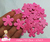 50 apliques Flor 2,5 x 2,5cm- eva glitter - comprar online