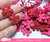 50 apliques Flor 1,5cm - eva glitter - comprar online