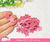 50 apliques Estrela 1,5cm - eva glitter - loja online