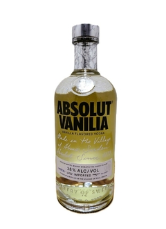 VODKA ABSOLUT SABORIZADO VAINILLA X 700 ML