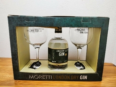 Combo Gin Moretti London Dry + Dos Copas