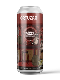 Cerveza Ortuzar Poker Bourbon x 473 ml - Pack 6U - comprar online