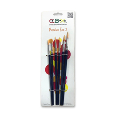 SET DE PINCELES ECO 2 - X6 UNIDADES - CBX