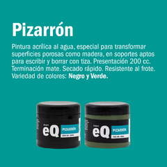 Pintura para pizarrón 200 cc - EQ - comprar online