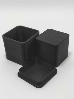 Molde quadrado para fabricação de sabonetes ou shampoo sólidos | Prensa quadrada 5 cm