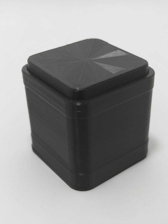 Molde quadrado para fabricação de sabonetes ou shampoo sólidos | Prensa quadrada 5 cm - loja online