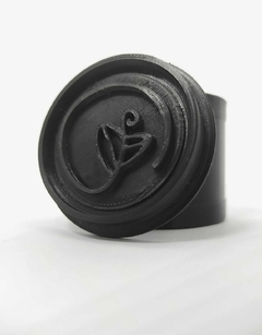 Imagem do Molde com a Logo da sua empresa | Prensa redonda para fabricação de sabonetes/shampoo sólidos