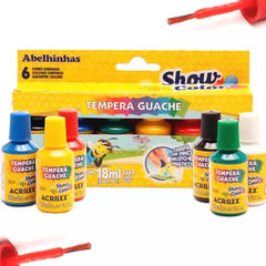 TEMPERA ACRILEX SHOW COLOR X 6 UNIDADES