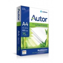 RESMA AUTOR A4 75 GR - comprar online