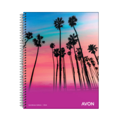 CUADERNO AVON 16 X 21 cm ESPIRAL X 84 HOJAS RAYAS en internet