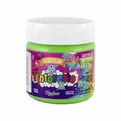 TEMPERA TINTORETTO VERDE MANZANA FLUO 250 GR - comprar online