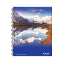 CUADERNO AVON 16 X 21 cm ESPIRAL X 84 HOJAS RAYAS - comprar online