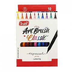 MARCADOR TRABI ART BRUSH X 10 CLASSIC - comprar online