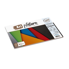 BLOCK PLANTEC CARTULINA COLOR EN PASTA 17X25 CM 200 GR X 20 HJ - comprar online