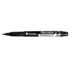 MARCADOR PIZZINI PERMANENTE NEGRO 1 MM - comprar online