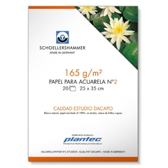 BLOCK PLANTEC ACUARELA DACAPO 25X35 CM 165 GR X 20 HJ - comprar online