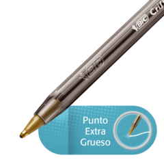 BOLIGRAFO BIC CRISTAL INTENSO 1.6 NEGRO - Librerías Kiwi