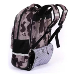 MOCHILA ELF CON CARRO CAMUFLADA 1 DIVISION - Librerías Kiwi