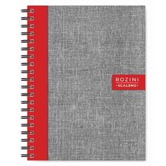 CUADERNO ROZINI 16 X 21 cm RAYADO ESPIRAL DOBLE - comprar online