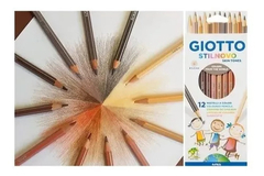 LAPIZ COLOR GIOTTO SKINTONES X 12 en internet