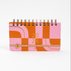 AGENDA FW 2025 POCKET 17 X 9.4 PINK CONTRASTE - comprar online