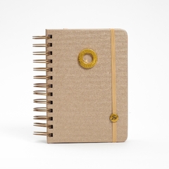 AGENDA FW 2025 SEMANAL 15 X21 MINIMALISTA BEIGE