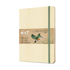 LIBRETA COCIDA LEDESMA NAT 16X21 80 HJS RAYADO - comprar online