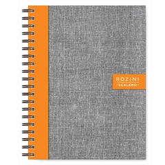 CUADERNO ROZINI 16 X 21 CM T/D CUADRICULADO ESPIRAL DOBLE en internet