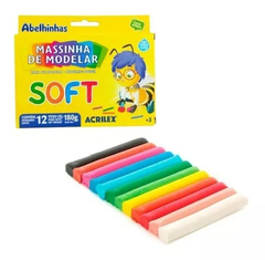 PLASTILINA ACRILEX X 12 UNIDADES - comprar online