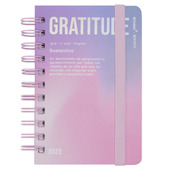 AGENDA MOOVING 2025 10X15 DICTIO PASTEL DOS DIAS POR HOJA - comprar online