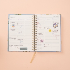 AGENDA FW 2025 SEMANAL 15 X21 CUTE BLOOM - Librerías Kiwi