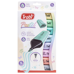 RESALTADOR TRABI PASTEL X 8 SURTIDO - comprar online